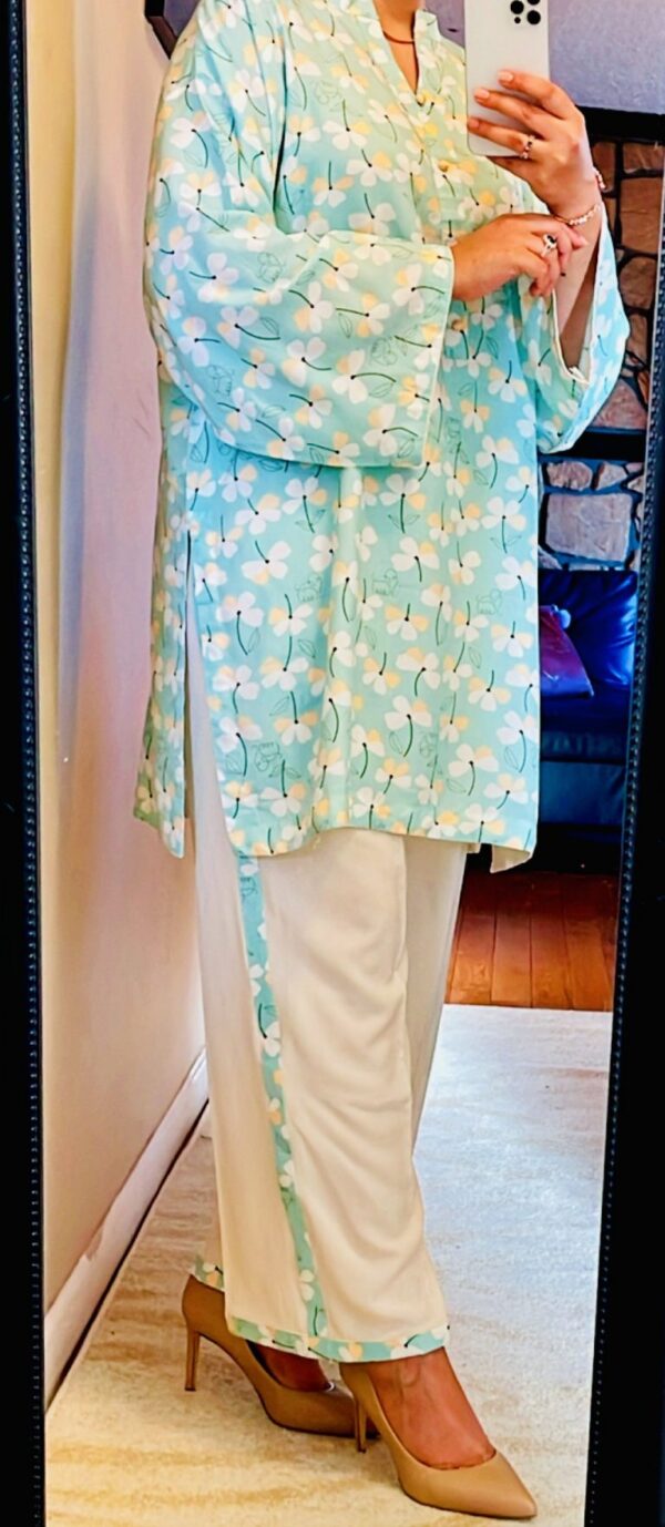 Baggy Mint Blossom 2pc Dress