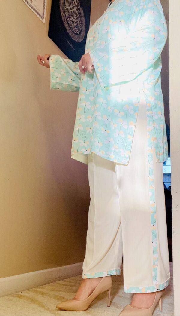 Baggy Mint Blossom 2pc Dress - Image 2